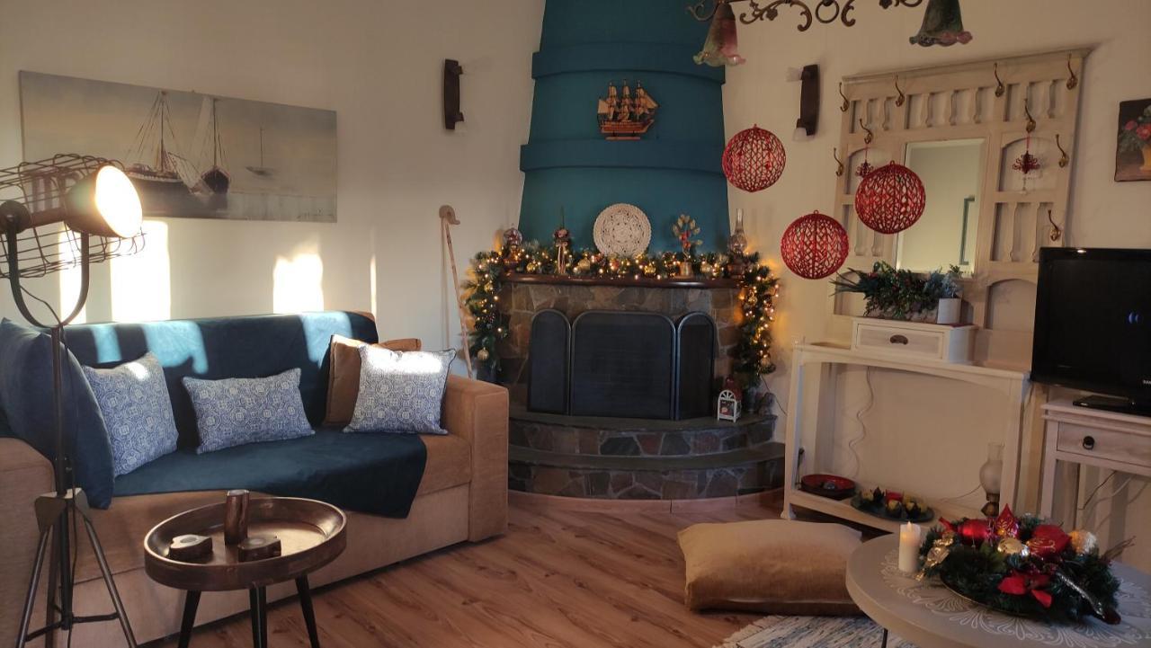 Mesonisi Με Υπέροχη Θέα Στον Παγασητικό!! Villa Афисос Екстериор снимка