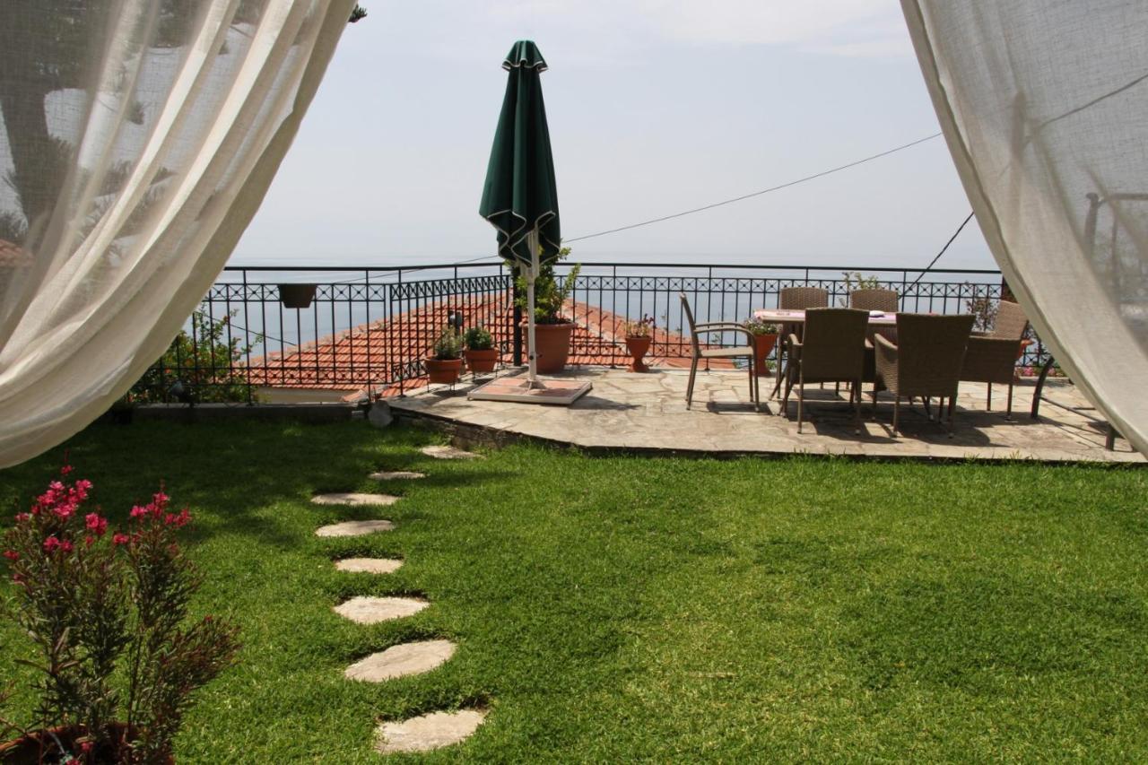 Mesonisi Με Υπέροχη Θέα Στον Παγασητικό!! Villa Афисос Екстериор снимка