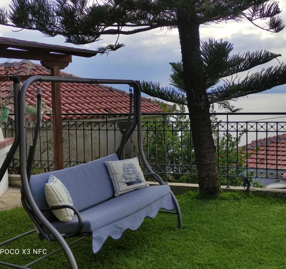 Mesonisi Με Υπέροχη Θέα Στον Παγασητικό!! Villa Афисос Екстериор снимка